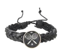 Braccialetti Sportivi In Pelle Per Uomini E Adolescenti, Calcio, Football Americano, Baseball, Basket, Gioielli Per Sport Di Squadra Per Le Scuole Superiori, Bracciale Con Ciondoli Per Adolescen