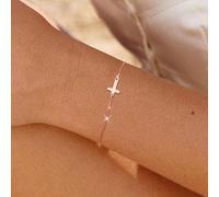 Braccialetto a catena con croce per la prima comunione, regalo per cresima, gioiello per donne