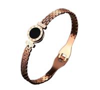 Braccialetto alla moda con numeri romani e lettere d'amore, accessorio elegante da indossare tutti i giorni, per donne e ragazze, As show
