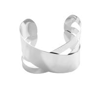 Braccialetto alla moda hip hop irregolare largo bracciale geometrico perfetto per feste in metallo e uso quotidiano