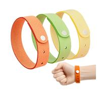 Braccialetto Antizanzare, 3 Pezzi, Braccialetti Antizanzare Bambini, Olii Naturali al 100% Adatto Ad Adulti, Anti Zanzare, Braccialetti Antizanzare,Bambini e Neonati