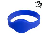 BRACCIALETTO BLU TAG RFID 125 KHz PER LETTORI CONTROLLO ACCESSI O PRESENZA RTAGB-VISRFID-BAND-B SAFIRE