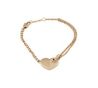 Braccialetto 'BOLD HEARTS' Donna TOMMY HILFIGER One Size oro / trasparente