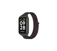 Braccialetto compatibile con Xiaomi Smart Band8 9Active, cinturino di ricambio per orologio in nero e rosso5
