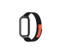 Braccialetto compatibile con Xiaomi Smart Band8/9Active, cinturino di ricambio per orologio, nero
