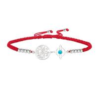 Braccialetto Con Nodo Delle Streghe Bracciale Con Tetragramma E Pentagramma Ciondolo Con Nodo Celtico E Turchese Nome Di Dio Cordino Intrecciato Regolabile Protezione Stregoneria Gioielli Pagani