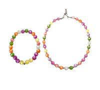Braccialetto con perline, resistente ai raggi UV, impermeabile, impilabile, con perline che cambiano colore, per estate, spiaggia, viaggi, pendolari, feste, donne, madri, sorelle, amiche