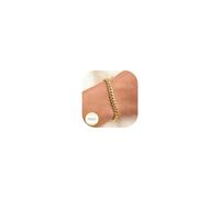 Braccialetto da donna in argento Sterling 925, 3 mm/5 mm, a prova di sbiadimento, per donne e mamme, regalo di compleanno, Argento sterling, Senza Gemstone