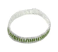 Braccialetto da donna in oro a catena completa, accessori versatili per tutti i giorni, orecchini natalizi a LED, One Size, Metallo, Nessuna pietra preziosa