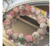 Braccialetto da donna realizzato a mano, 10 mm, con cristalli di guarigione e energia positiva, per alleviare l'ansia, equilibrio dei chakra, meditazione. Regalo significativo per lei, mamma, moglie