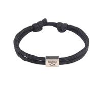 Braccialetto da polso per cerimonia religiosa per ragazzi regolabile corda intrecciata battesimo prima comunione regalo cresima braccialetto per giovani, Misura unica, come descritto