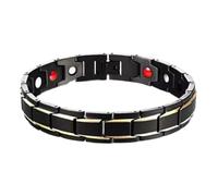 Braccialetto da uomo, con ciondolo regolabile per polso | Braccialetti da uomo con forte magnetismo, per padre fidanzato, nonno, figlio, marito, famiglia, amici, compagni di lavoro, Natale, compleanno