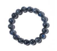 Braccialetto da uomo in labradorite da 12 mm, una buona scelta per padre, marito, amico, braccialetto con cristalli naturali per alleviare la fatica e lo stress, viene fornito con scatola, sacchetto