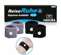 Braccialetto da viaggio per agopressione, per gravidanza, mal di mare, anti-nausea, set da 4