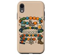 Braccialetto dell'amicizia con charm di Denver City Custodia per iPhone XR