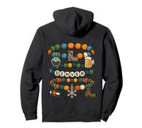 Braccialetto dell'amicizia con Charm di Denver City Felpa con Cappuccio