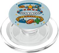 Braccialetto dell'amicizia con ciondolo a forma di Dallas City PopSockets PopGrip per MagSafe
