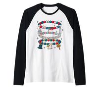Braccialetto dell'amicizia con Icone patriottiche della Città di Washington DC Maglia con Maniche Raglan
