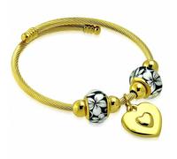 Braccialetto Di Bracciale Regolabile a Forma Di Filo Cuore Torchon Celtic IN AC