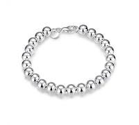 Braccialetto di Perle Cave di Perle Bianche per Donne Ragazze Creative e utili Convenient Design