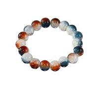 Braccialetto di perline con pietre preziose di ciliegio 8 mm perline rotonde albero di ciliegio braccialetto di perline 8 mm perline rotonde gioielli da sera per le donne set formale, Misura unica