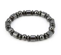 Braccialetto di Pietra Magnetica, Nera per la Perdita di Peso Braccialetto di Terapia Magnetica per la Cura della Salute Braccialetto di Terapia Magnetica Ultra Resistente per Uomini e Donne