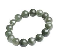 Braccialetto di quarzo del quarzo vede vere naturale Shui Amulet Bracciale Reiki Crystal Crystal Bracciale Elastico Talisma del bracciale per tallone di gemma di gemella per la ricchezza Buona