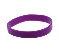 Braccialetto elastico in gomma siliconica alla moda, bracciale con polsino