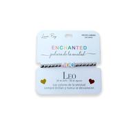 Braccialetto Enchanted dell'Amicizia con i nomi dei segni dello Zodiaco, Talla Única, Acciaio inossidabile Plastica, Nessuna pietra preziosa