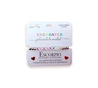 Braccialetto Enchanted dell'Amicizia con i nomi dei segni dello Zodiaco, Talla Única, Acciaio inossidabile Plastica, Nessuna pietra preziosa