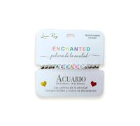 Braccialetto Enchanted dell'Amicizia con i nomi dei segni dello Zodiaco, Talla Única, Acciaio inossidabile Plastica, Nessuna pietra preziosa