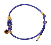 Braccialetto Feng Shui con nodo di Buddha per 12 segni zodiacali, amuleto spirituale per prosperità e fortuna, gioiello fatto a mano in corda rossa per il 2026