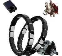 Braccialetto in ematite Hemios Nuovo, ispirato ai generali romani e ai guerrieri vichinghi, l'uso quotidiano collega il campo energetico per aumentare naturalmente il metabolismo,unisex