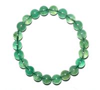 Braccialetto in giada verde da 8 mm, con cristalli chakra del cuore, per ansia e stress, aiuta ad aumentare la motivazione, amplificare le intenzioni di apprezzamento dell'amore, generosità, adatto
