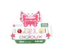 Braccialetto White In Silicone Con Charms Di Metallo