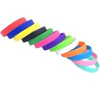 Braccialetto in Silicone da 10 Pezzi Braccialetti Impermeabili Braccialetti Buona Elasticità Attractive Design