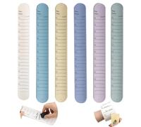 Braccialetto in silicone per promemoria, braccialetto indossabile con lista delle cose da - Bracciale con lista delle cose da cancellabile da 6 pezzi per infermieri | Blocco note per infermiere in sil
