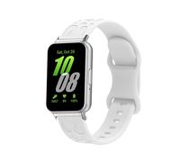 CINTURINO INF Braccialetto in silicone per Samsung Galaxy Fit3 Bianco,
