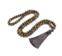 Braccialetto islamico musulmano 99 perline 8 mm uomini e donne benedizione gioielli 8mm occhio di tigre 99 perline