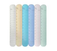 Braccialetto Lista Cose Da Con Anello Silicone Cancellabile Slap - Braccialetto Promemoria Indossabile Per Scrivere & Picchiettare, 23.8x3cm Promemoria Riutilizzabile Per Infermieri, Studenti, Pa