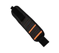 Braccialetto Magnetico con 10 Magneti Forti e 2 Tasche - Porta degli Utensili Lavabili per un Rapido Accesso