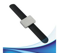 Braccialetto Magnetico Forma Quadrtata Colore Nero. Porta spilli becchi fermagli e hari clip. Supporto Magnetico per polso