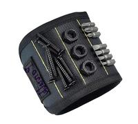 Braccialetto magnetico, ottimo strumento fai da te per viti di fissaggio, chiodi, chiavi e punte da trapano, cintura da polso per riporre gli attrezzi