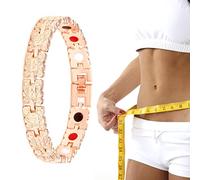 Braccialetto magnetico per drenaggio linfatico, neutro, alla moda, squisita energia, per la salute, disintossicazione linfatica, bracciale magnetico dimagrante terapeutico