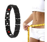 Braccialetto magnetico per drenaggio linfatico, neutro, alla moda, squisita energia, per la salute, disintossicazione linfatica, bracciale magnetico dimagrante terapeutico