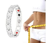 Braccialetto magnetico per drenaggio linfatico, neutro, alla moda, squisita energia, per la salute, disintossicazione linfatica, bracciale magnetico dimagrante terapeutico