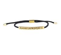 Braccialetto motivazionale della forza con scritta "Remember Who The You Are - Braccialetto da donna regolabile, fatto a mano
