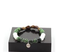 Braccialetto Opale Matrice Australia + Perle Epidoto IN F