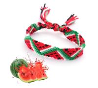 Braccialetto palestinese intrecciato Palestinese, braccialetto regolabile bandiera palestinese anguria, corda da polso Boho Palestina