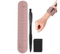 Braccialetto per appunti: braccialetti schiaffi che possono essere scritti, braccialetto di note in silicone riutilizzabile, braccialetto cancellabile con righello per il lavoro, pianificatore